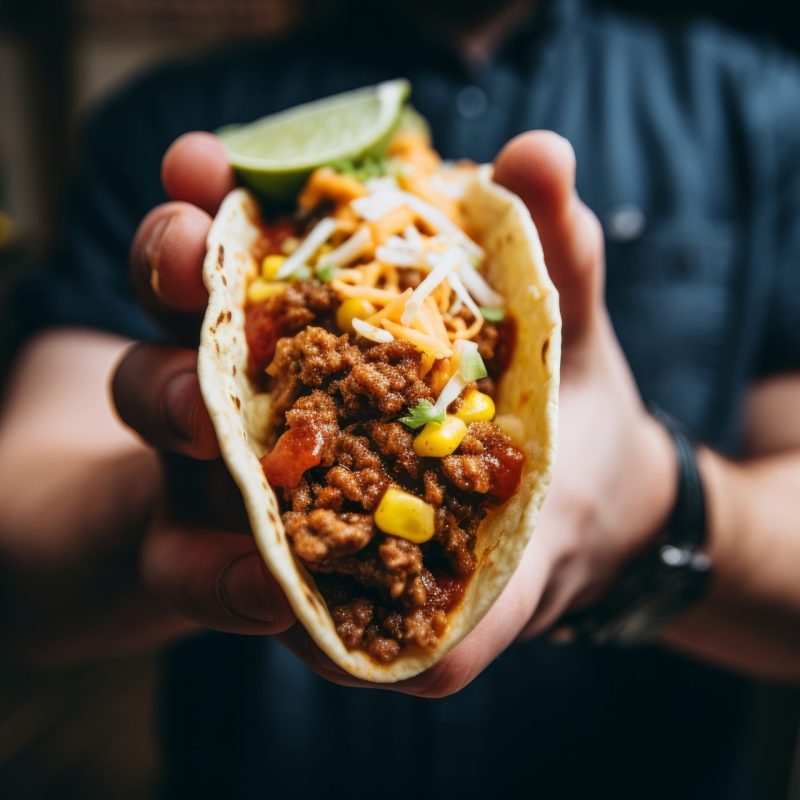 front-view-hands-holding-delicious-taco